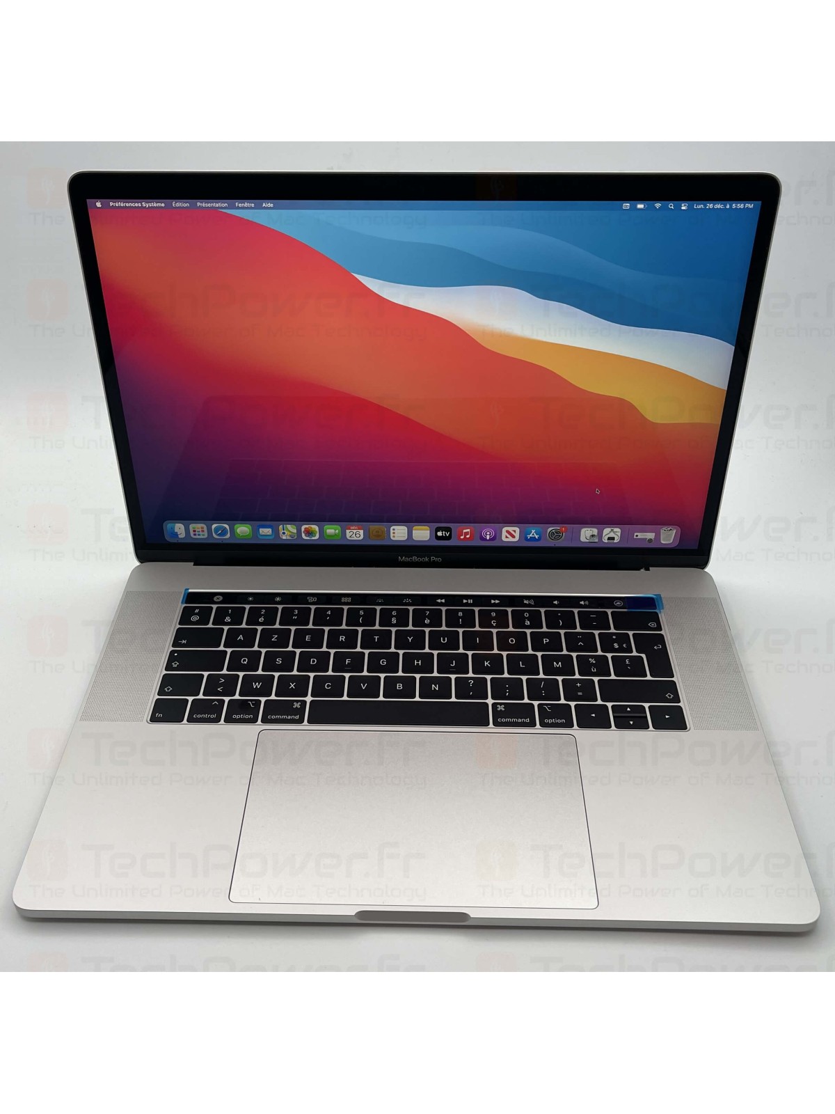 MacBook Pro TouchBar 15" - i9 4.8Ghz - 32Go - SSD GA - Reconditionné