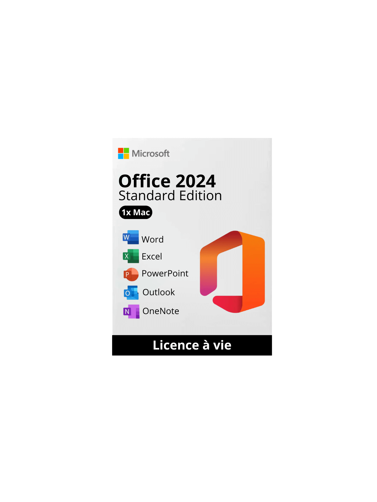 Pack Office 2024 pour Mac - Licence perpétuelle - NEUF