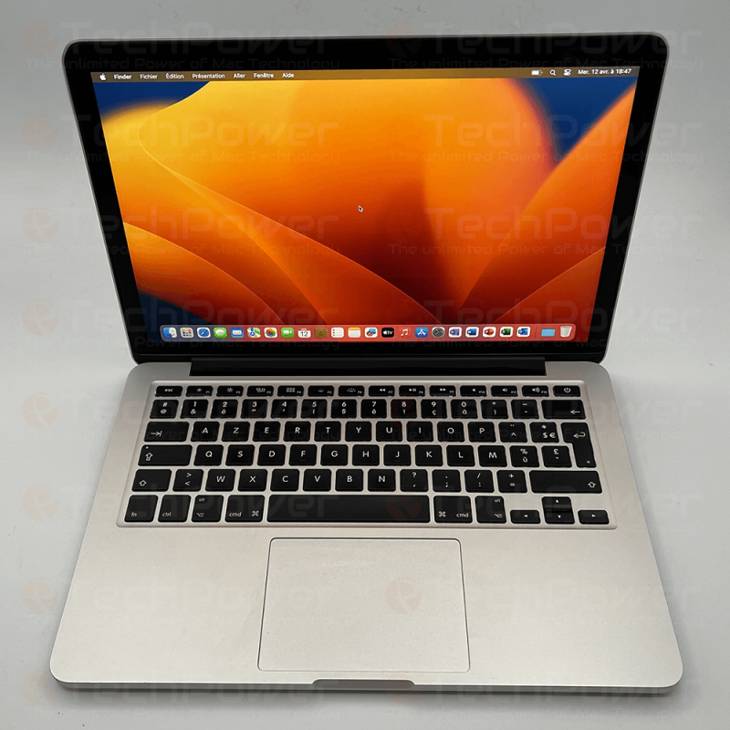 MacBook Pro Retina 13" - i5 3.1Ghz - 8Go - 256Go SSD - Reconditionné