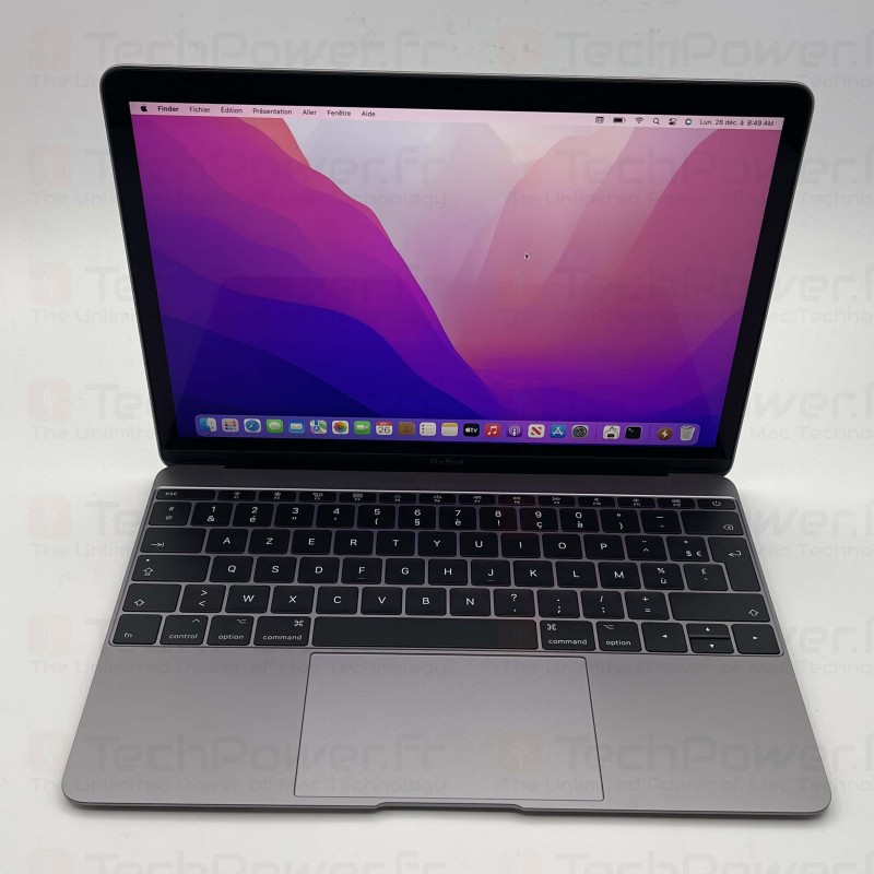 MacBook Retina 12" (dernier modèle) - i5 - 8Go - 512Go - Gris Sidér...